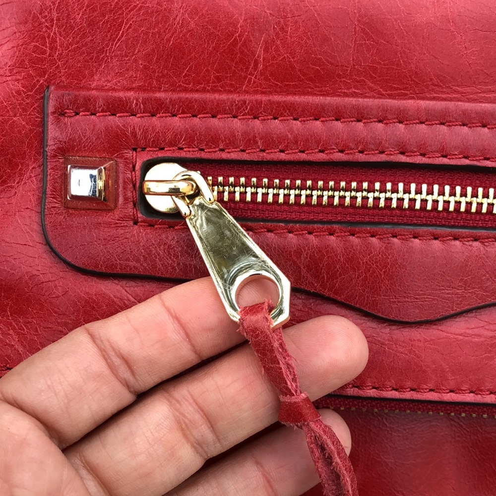 REBECCA MINKOFF Distressed Leather Crossbody Bag - Picture 4 of 14